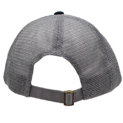 WOMEN'S Black/Gray DEFEND THE SECOND ADJUSTABLE FASHION HAT