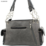 Western Conceal Carry PU leather handbag. P and G Collection