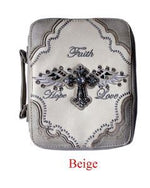 Bible Case ~FAITH HOPE LOVE ~ with CROSS