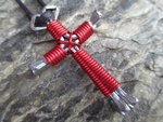 Necklaces ~ 10 - Pack ~ Bulk (GREAT WESTERN GIFTS) Horseshoe Nail Cross Necklaces (Choose any colors)