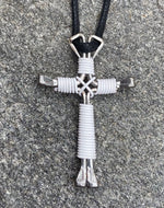 Necklaces ~*(25* PACK)  Disciples Cross ~ Handmade of 4 Horseshoe Nails (Choose any colors)