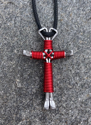 Firefighter Red Cross Necklaces Pendant Necklaces