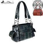 Montana West Cross Cactus Collection Concealed Carry Satchel