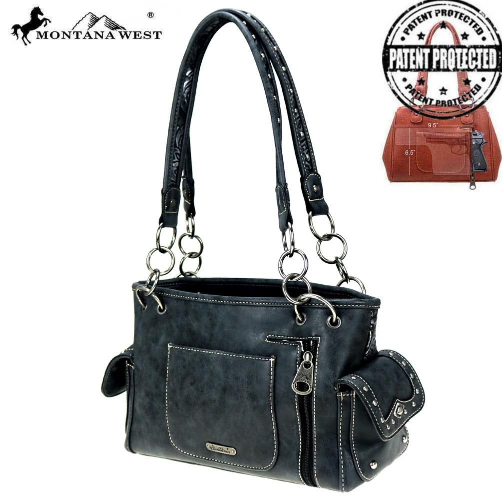 Montana West Cross Cactus Collection Concealed Carry Satchel