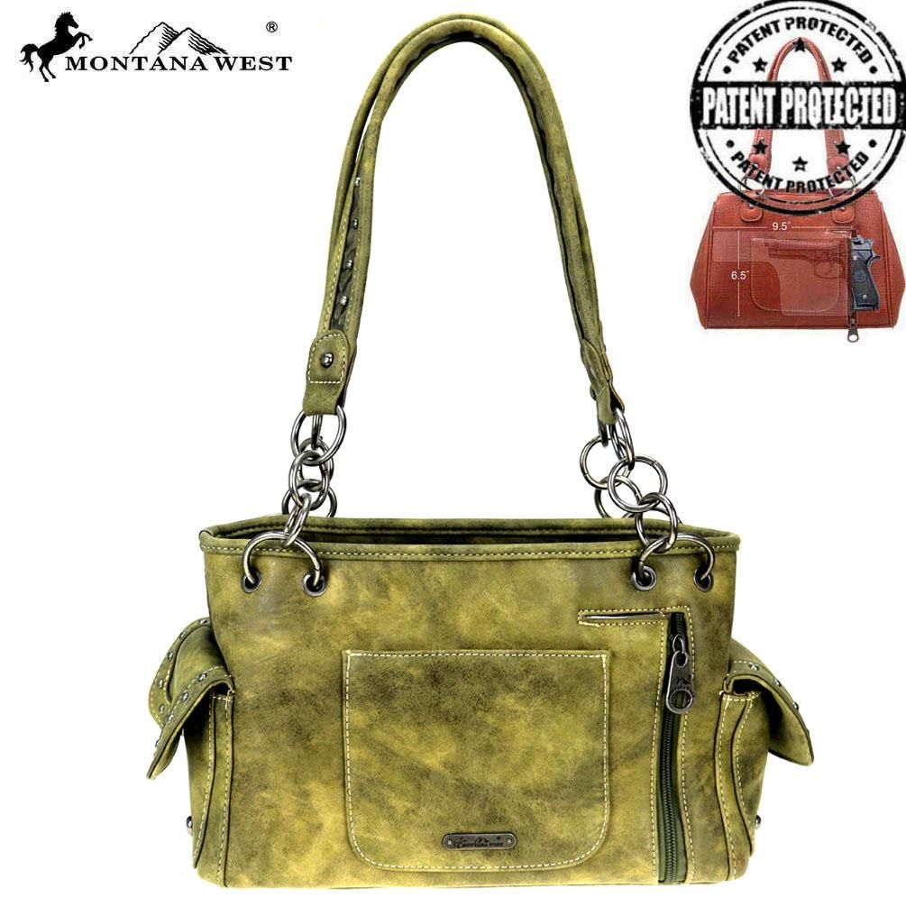 Montana West Cactus Collection Concealed Carry Satchel